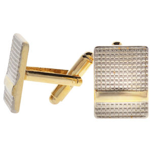 B46 Cufflinks by Polanni for Men - W 2 x L 1 CM Cufflinks